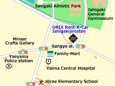guide map of Ishigaki